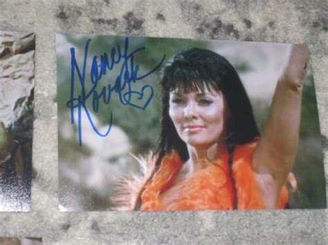 Actress Nancy Kovack Signed 4x6 Star Trek Photo Autograph 1a Ebay