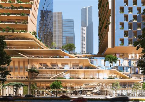 Unstudio Cox Architectures Green Spine Wins Beulah Tower