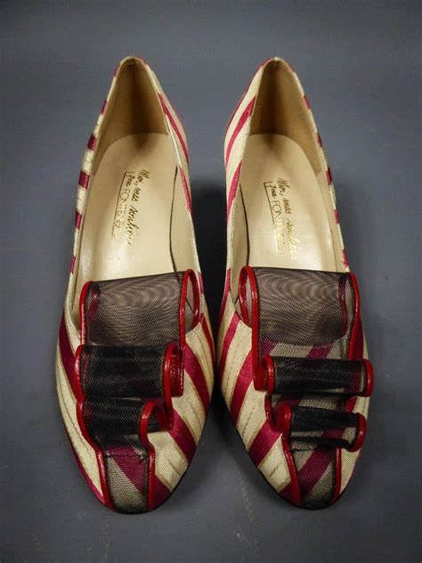 numbered fonteneau french heels shoes titled moi mes souliers circa 1960 at 1stdibs