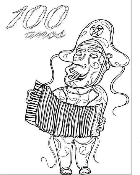 Luiz Gonzaga Desenho Para Colorir