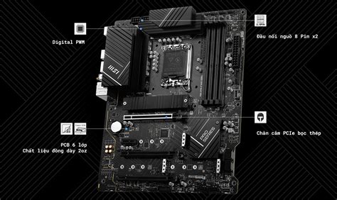 Mainboard Msi Pro Z790 P Wifi Ddr4