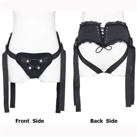 Double Strap On Harness For Dildo Dong Pegging Sex Toys For Couple Adjustable Us Ebay