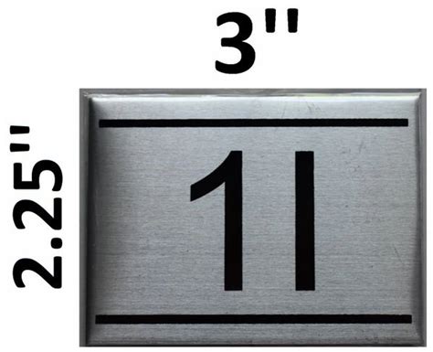 Apartment Number Sign 1i