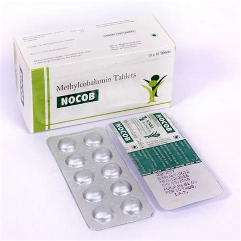 Nocob Methylcobalamin 1500 Mg Tablet Packaging Alu Alu Rs 81000