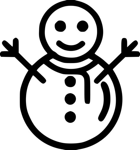 Christmas Snow Winter Snowman Icon Free Download Png Snowman Clipart