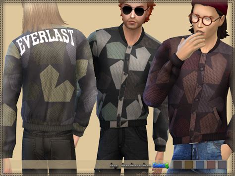 The Sims Resource Bomber Jacket Everlast