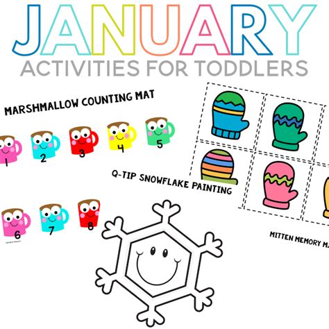 January Toddler Activities Sarah Chesworth