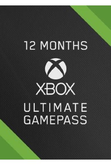 Buy Xbox Game Pass Ultimate 12 Month Xbox One Pc Cheap Cd Key