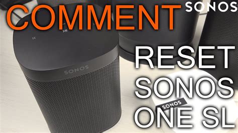 Comment Réinitialiser Un Sonos 1 Sl Youtube