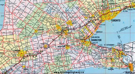 Ontario Highway 8 Route Map The Kings Highways Of Ontario