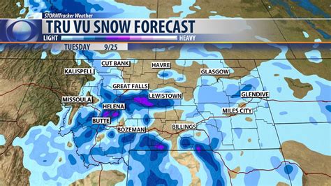 Computer model predictions for snowfall. Moderate-To-Heavy Snowfall On Tap For Montana Early Next ...