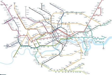 The Tube Group Develops Geographically Accurate Tube Map Londontopia