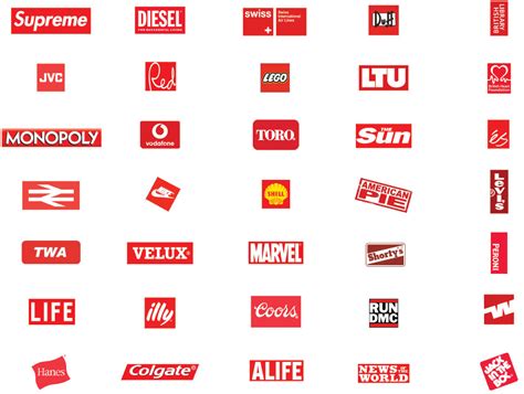 12 Best Photos Of Red Logos And Names Red Logos With Names Red