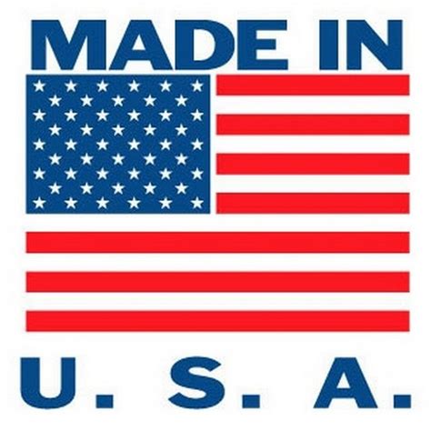 1 X 1 Made In Usa Labels 500 Per Roll