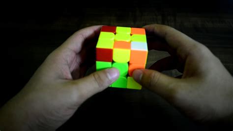 3x3 Rubiks Cube Example Solves White Cross Only Youtube