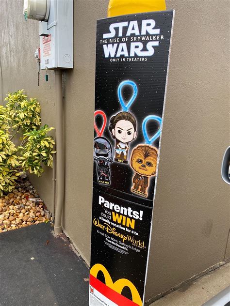 star wars the rise of skywalker happy meal toys land at mcdonald s