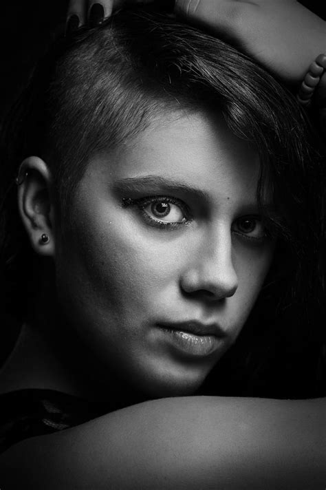 Portrait Photography Black And White Black And White Portrait Photography By Daria Pitak