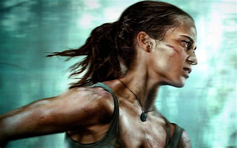 Alicia Vikander Lara Croft Tomb Raider Wallpapers Hd Wallpapers Id