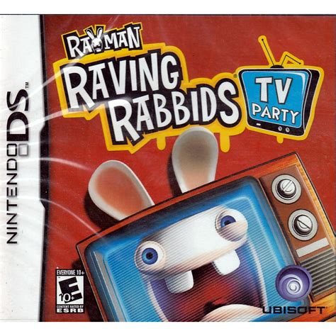 Rayman Raving Rabbids Tv Party Nintendo Ds