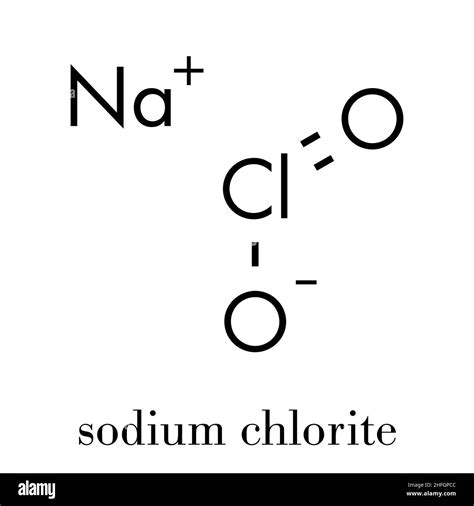 Sodium Chlorite Chemical Structure Skeletal Formula Stock Vector Image And Art Alamy
