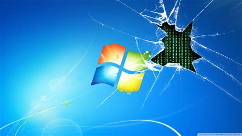 Windows 7 Runs On The Matrix Wallpaper Dottech