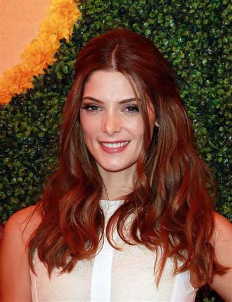 This is a dark auburn hair color combined with a bit of glossy fresh chestnut on top. Ashley Greene Sports A Fiery New Mane #StyleNoted | Pale ...