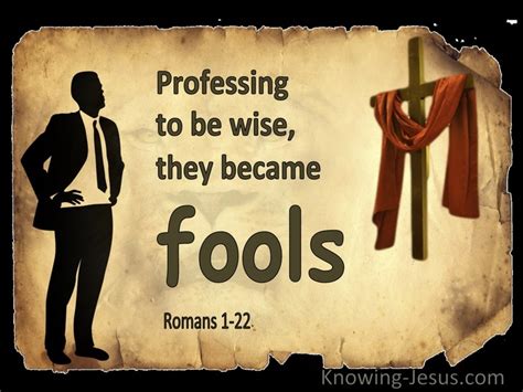 57 Bible Verses About Fools