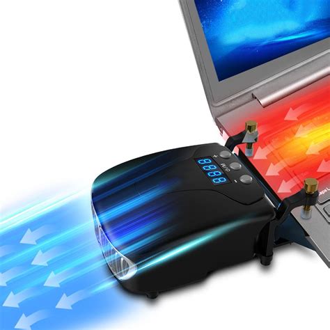 Strong Laptop Cooling Vacuum Fan External Usb Silent Ice Notebook