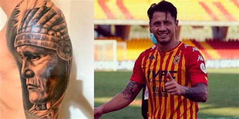 Lapadula subió una imagen con un tatuaje relacionado con el perú. Trolean a Gianluca Lapadula por tatuarse a un indio que ...