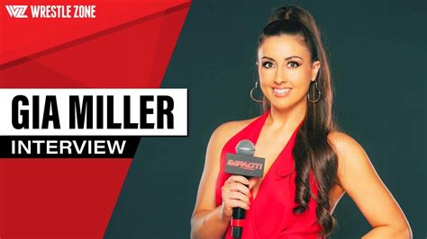 Impact Wrestlings Gia Miller Interview Youtube