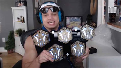Tyler1 Shocked By Custom T From Riot After Reaching Challenger In