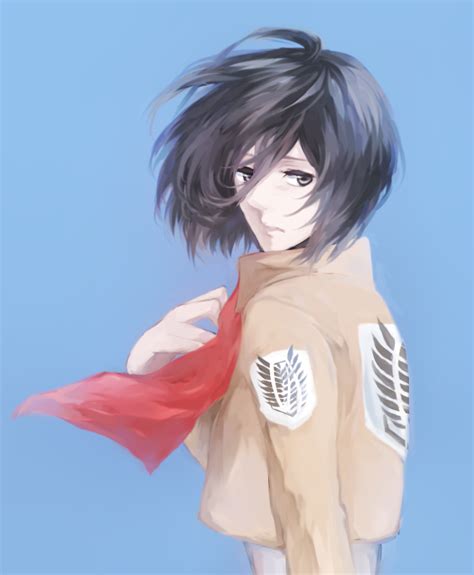 Mikasa Ackerman Shingeki No Kyojin Drawn By Torihada Kuromakuha