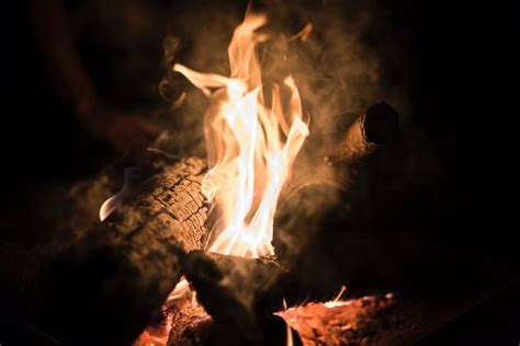 Free Images Wood Night Sparkler Log Flame Fire Darkness