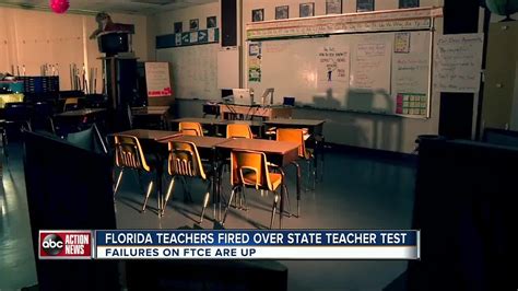 Hundreds Of Fl Teachers Fired Over State Test They Keep Failing Youtube