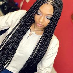 They came up with different kinds of braiding and styles! 60+ Images of Lovely Ghana Weaving All Back with Braids at The BackLatest Ankara Styles 2020 and ...