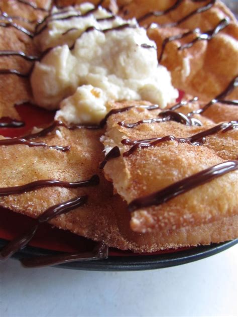 In a small bowl mix together the sugar and cinnamon, mix. Fried Cinnamon-Sugar Tortillas with Vanilla Bean ...