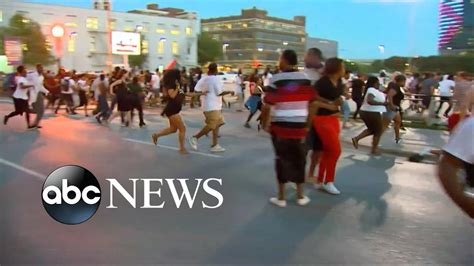 Dallas Protest Quickly Turns To Tragedy Youtube