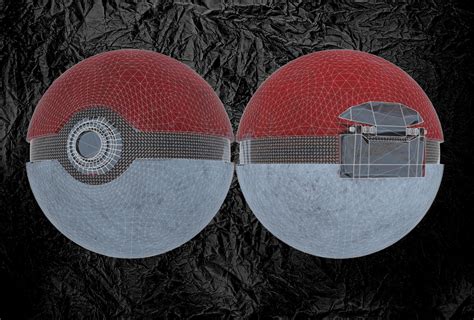 3d Model Pokeball Ball Turbosquid 1417346