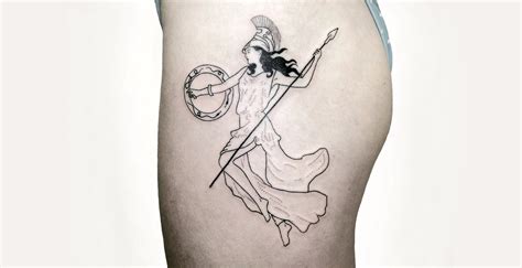 Athena Goddess Tattoo
