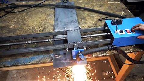 Walfront p80 plasma cutter torch roller guide metal wheel electronic welding tool with 2 screws for torch compass. Linear Track Makes Plasma Cuts Neat And Simple | Hackaday