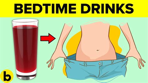 5 Bedtime Drinks That Can Help You Lose Weight Youtube