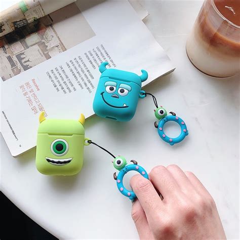 Cute Cartoon Soft Silicone Case For Apple Airpods Shockproof Cover For