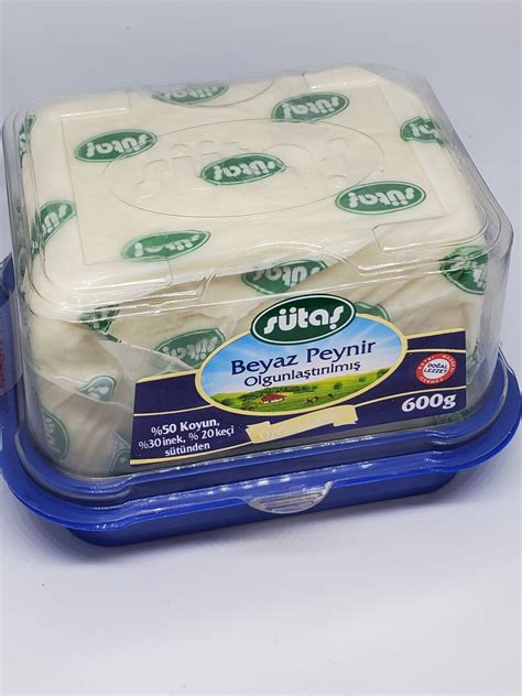 Sutas Aged White %20 Goat and %30 cow %50 sheep Feta Cheese Turkish