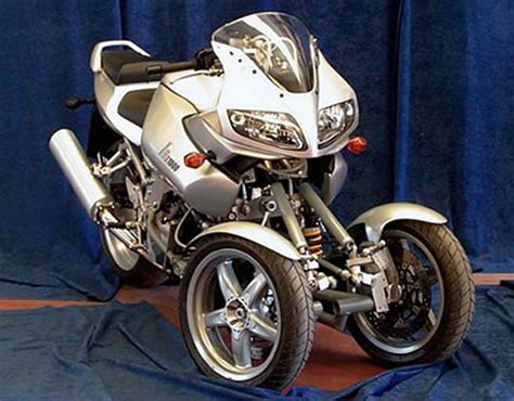 Tilting Reverse Trike Motorcycle