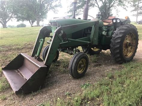 1968 John Deere 3020 2wd Tractor W48 Front End Loader Bigiron Auctions