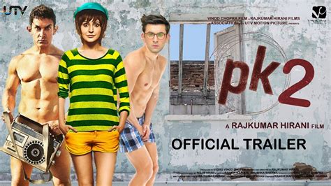 Pk 2 Official Trailer Aamir Khan Ranbir Kapoor Rajkumar Hirani