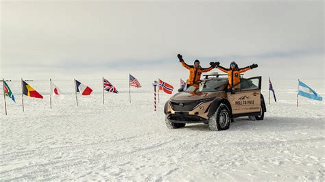 A Nissan Ariya Has Been Driven From The North To South Pole