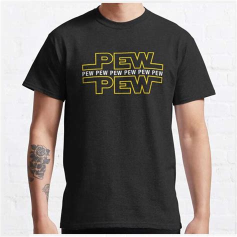 Pew Pew Pew Star Wars Simple T Shirt