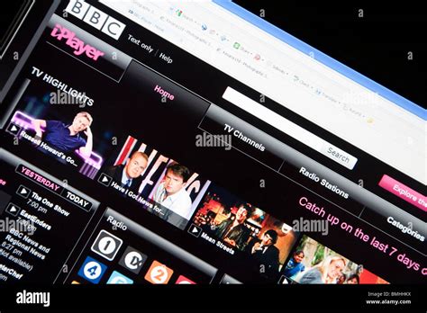 Bbc Iplayer Radio Hi Res Stock Photography And Images Alamy