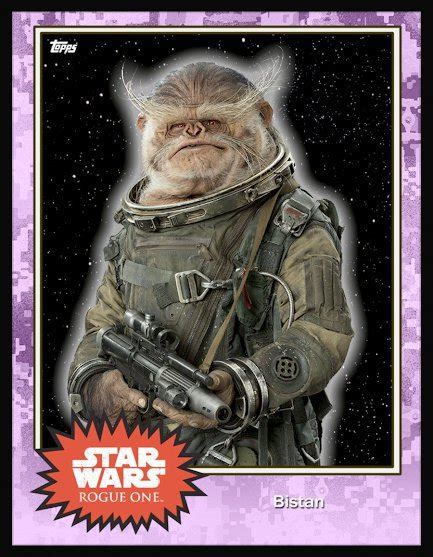 Star Wars Rogue One Trading Cards Reveal Aliens And Weird